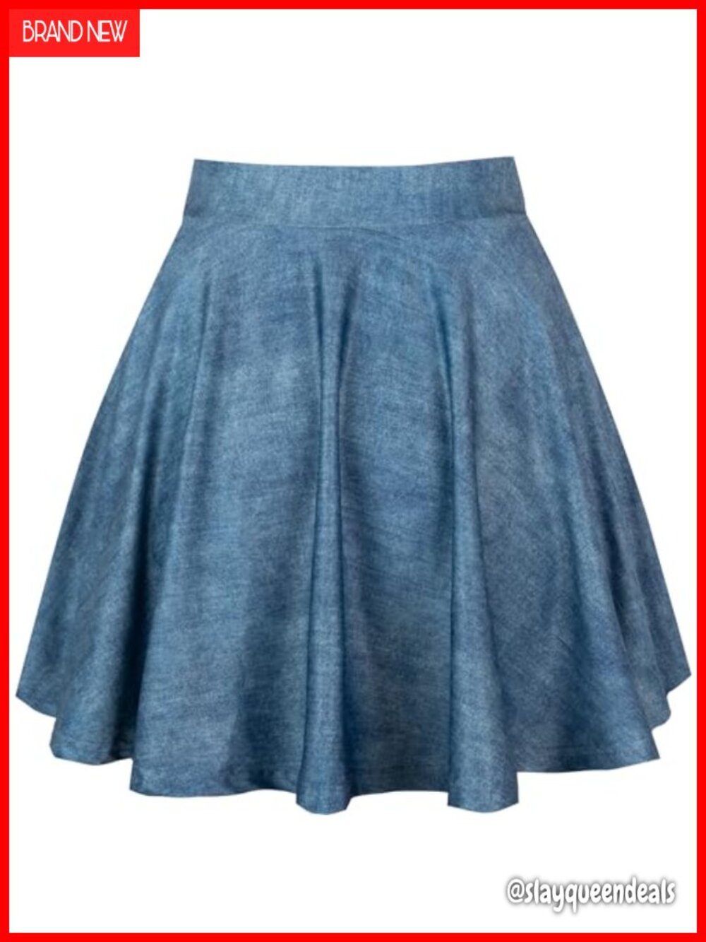 Women's A-Line Mini Skort with Built-in Shorts High Waist Pull On
